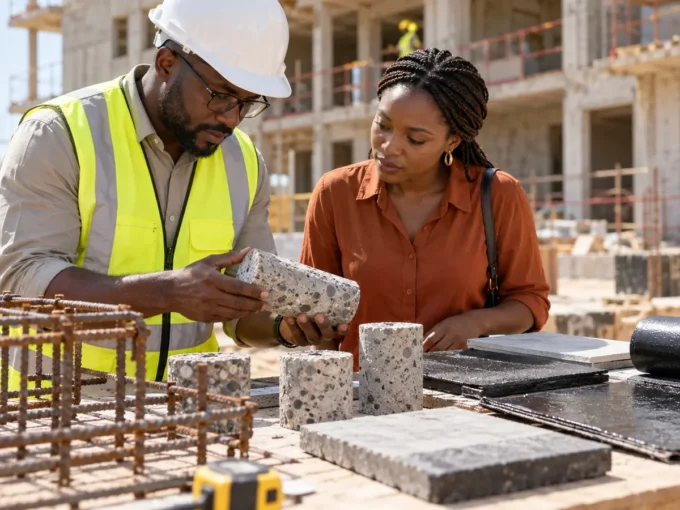 Contrôle des matériaux avant un achat immobilier en VEFA au Sénégal