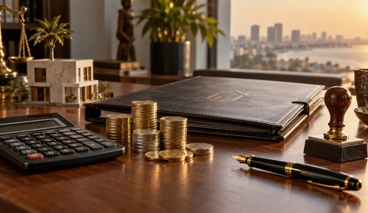 Calcul des frais de notaire et taxes lors d’un achat immobilier au Sénégal