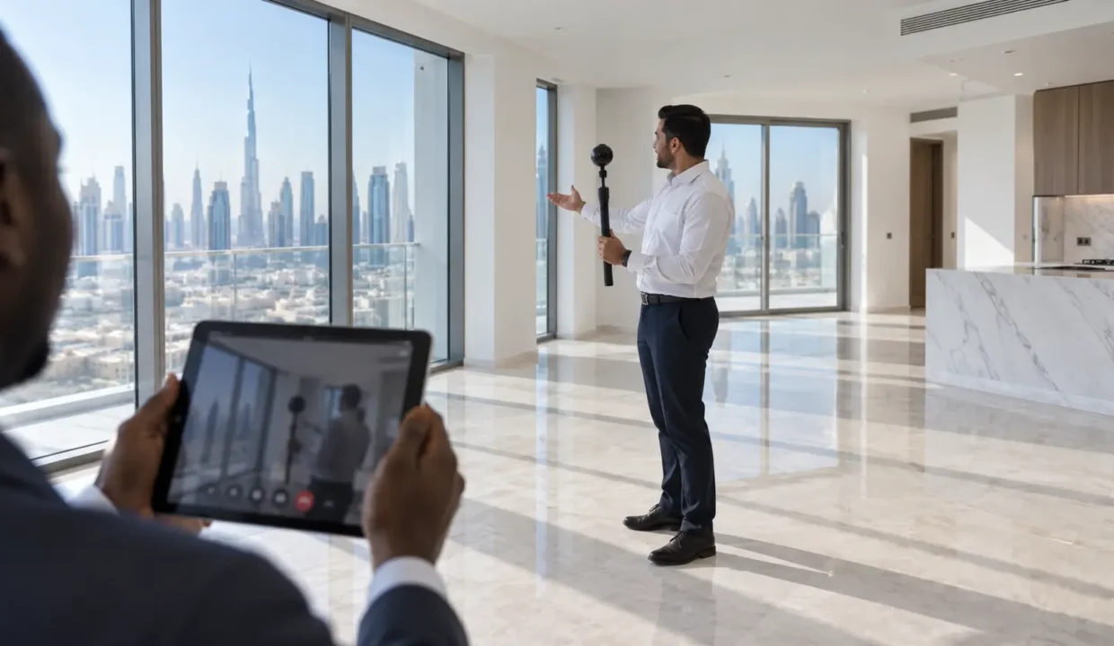 Inspection à distance d’un appartement à Dubaï pour un investisseur africain