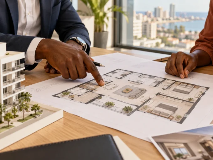 Achat d’un appartement sur plan au Sénégal : étude du plan avec un professionnel