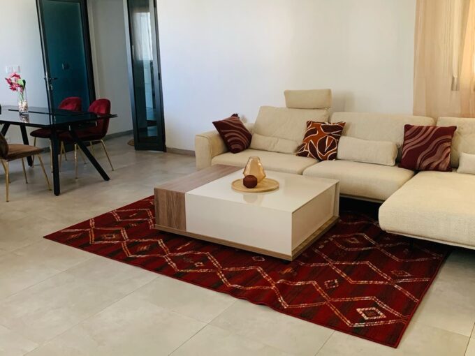 Séjour de l'appartement meublé F3 à Ngor-Almadies