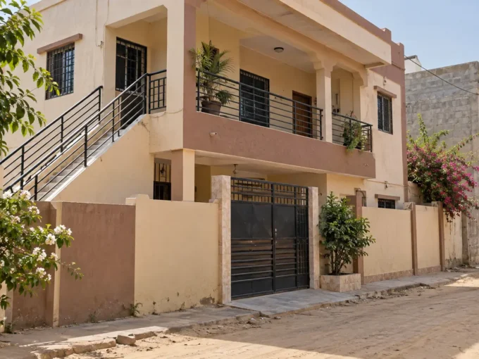 Appartement à louer à Keur Massar avec entrée indépendante