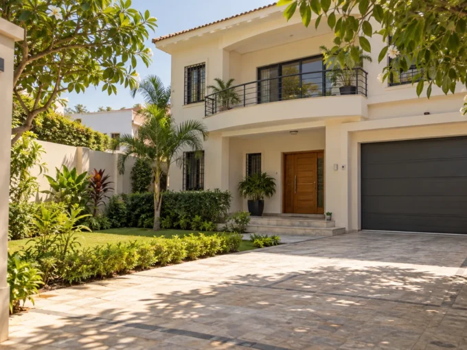Villa résidentielle avec jardin et garage à Dakar