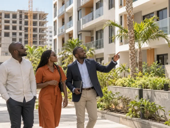 Visite d’un programme immobilier contemporain à Dakar